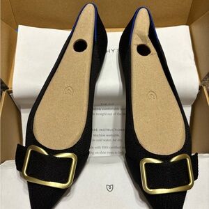 NEW Rothy's Black Flats
